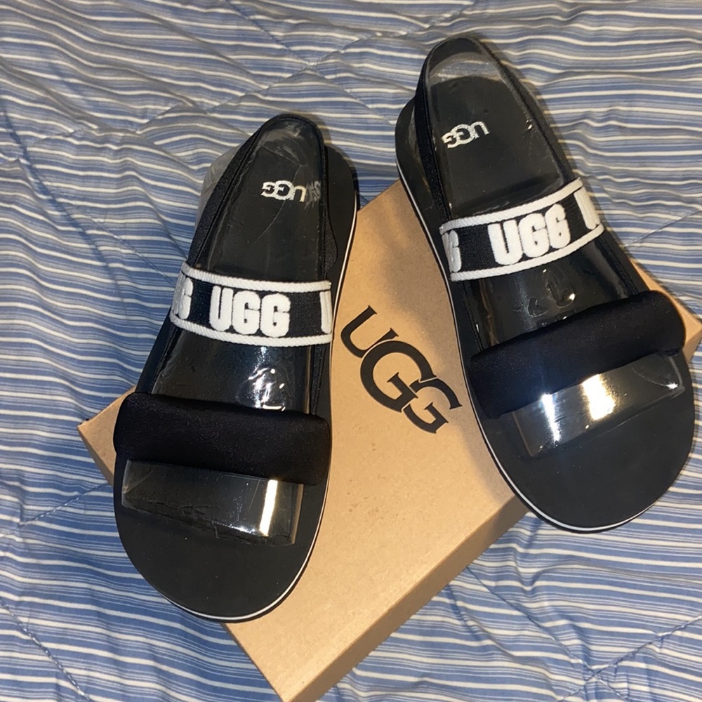 🎈🎈🎈Brand New Big Girls UGG K Zumba Sling Sandal🎈🎈🎈